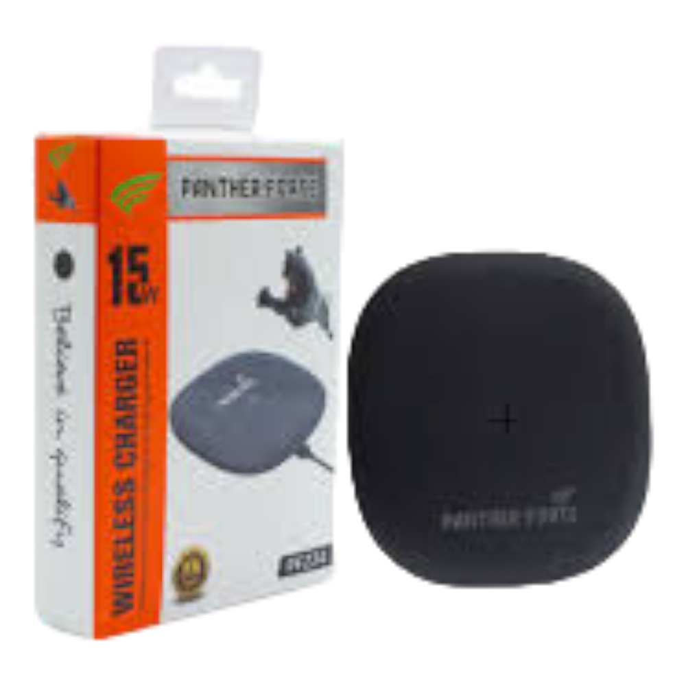PF234- PANTHER FORCE 15W WIRELESS PAD CHARGER PF234- PANTHER FORCE 15W WIRELESS PAD CHARGER